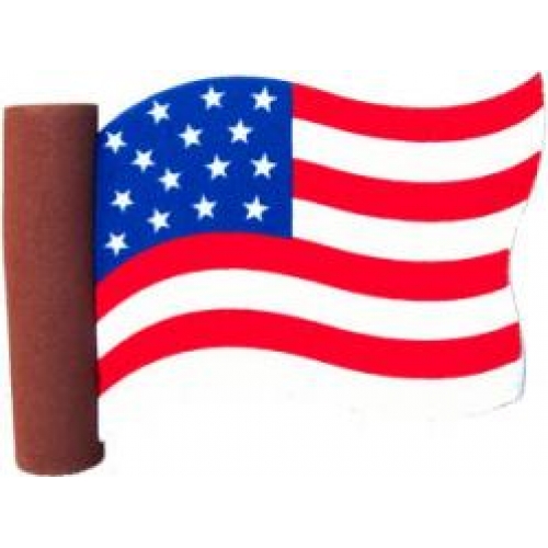 Cool American Flag Waving Antenna Topper