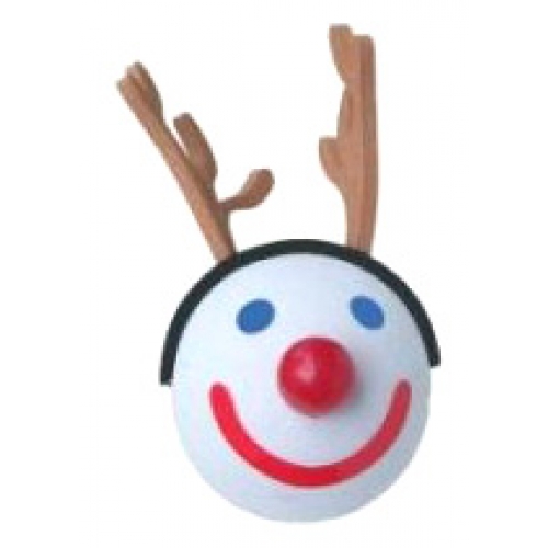 Reindeer Antenna Topper (Jack in the box) Antenna Ball
