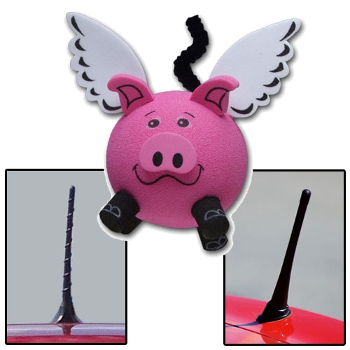 Thick Fat Style Antenna Flying Pig Antenna Topper